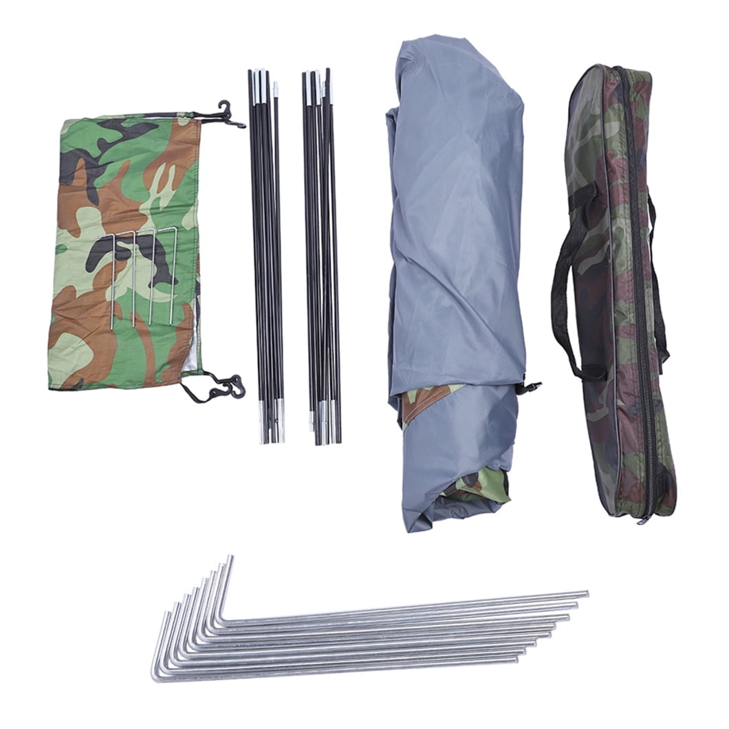 3-4 Person Waterproof Tent with Instant Setup and Ventilation, Lightweight Small Camping Tent with Carrying Bag, for Hiking, Camouflage