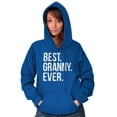 thumbnail image 5 of Best Granny Ever Grandma Grams Mother Hoodie Sweatshirt Women Brisco Brands M, 5 of 6