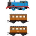 thumbnail image 2 of Thomas & Friends Locomotora Motorizada de 2 vagones Thomas , annie y clarabel Fisher Price bmk93, 2 of 3