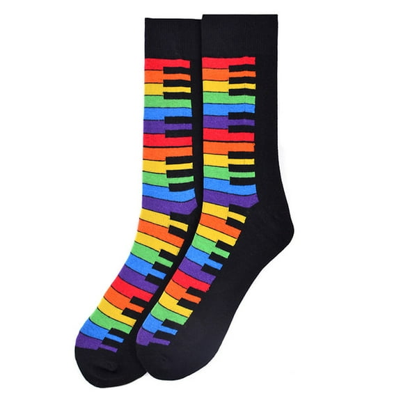 Parquet Fun Socks for Men-Novelty Socks-Gifts for Dad