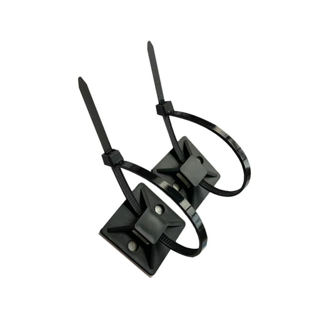 Matsuzay Soportes de bridas para clips de cables de automóviles: solución de organización de cables duradera y conveniente Cable autoadhesivo Type3 NO3