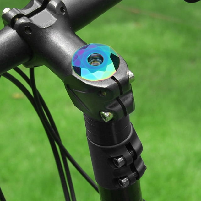 Bike Headset Top Titanizing Cover Headset Top Easy To Install And Remove For The Front Fork Of The Upper Tube With A Diameter Of 28.6mm Colorful