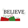 thumbnail image 3 of Allen, Kimberly 24x14 Black Modern Framed Museum Art Print Titled - Believe Presents, 3 of 5