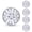 WJ-5051-A, variant on 4Pcs Set Hubcap,13 inch Universal Wheel Rim Cover Replacement,Compatible with Steel Wheels,Snap on Installation,PP,Silver