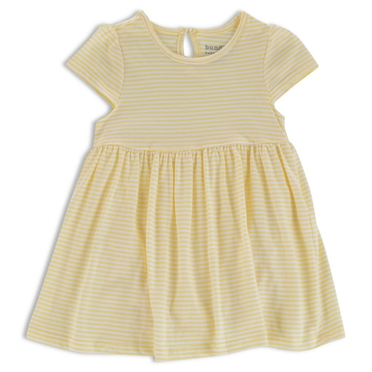 The Children s Place Baby Girl Short Sleeve Knit Dress 2 Pack Sizes 0 24Months Walmart
