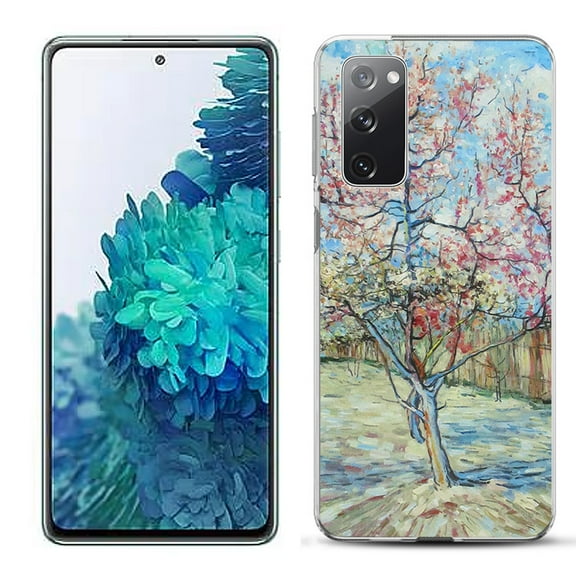 Slim-Fit Gel TPU Phone Case for Samsung Galaxy S20 FE 5G Fan Edition, by OneToughShield ® - Blossom Tree
