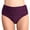 Purple, variant on Csndyce Women High Waisted Bikini Swimwear Bottom Retro Ruched Tummy Control Tankini Briefs Female