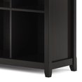 thumbnail image 3 of Simpli Home Amherst SOLID WOOD 48 inch x 57 inch Transitional 12 Cube Storage Bookcase in Hickory Brown, 3 of 12