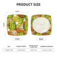 thumbnail image 5 of Fuzoiu Tropical Summer Fruit Print Square Cushion Cover,Couch Cushion Covers, Stretch Seat Slipcover for Dining Chairs, Banquets, and Home Decor-Six Piece, 5 of 7
