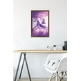 thumbnail image 6 of James Booker - Kitty Cat Riding On Space Galaxy Unicorn Wall Poster, 14.725" x 22.375" Framed, 6 of 6