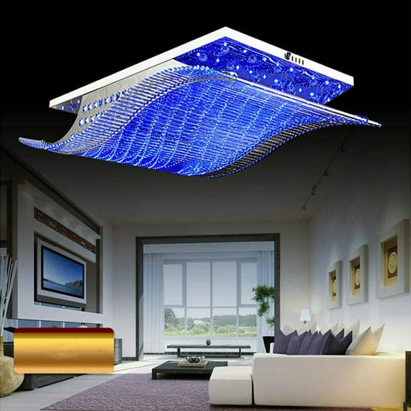 Wuzstar K9 18.9" Modern Dimmable Flush Mount Light