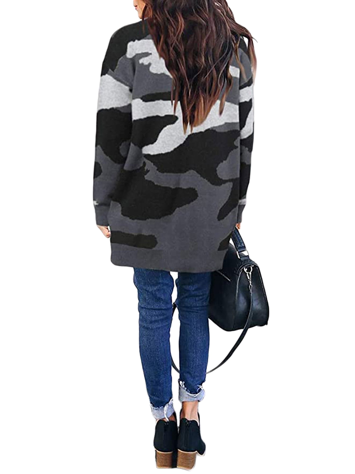 camo cardigan walmart