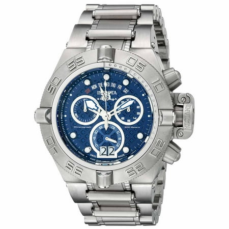 Invicta 17604 Men's Subaqua Noma IV Blue Dial Steel Bracelet Chronograph Dive Watch