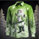 thumbnail image 1 of Traje de moda para hombre camisa con botones y corbata nuevo estilo rojo rosa patrón HD suave cómodo elástico diseño de diseñador talla grande, 1 of 6