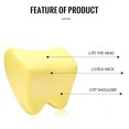 thumbnail image 5 of Pcapzz 1PCS Car Seat Headrest Pad Auto Car Neck Pillow Memory Foam Pillows Cervical Neck Rest Seat Breathable Headrest Cushion Pad, 5 of 8