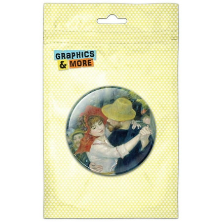 

Dance in Bougival by Renoir Refrigerator Button Magnet
