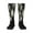 1 Black, variant on black Easter eggs Print Compression Socks for Both Men And Women for Running, Travel, Flight, Nurse