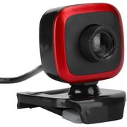 USB Webcam, High Definition Webcam, Drive-Free Camera, HD Camera Computer Accessory 480P Professional Optical Lens