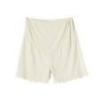 thumbnail image 4 of Efsteb Women's Maternity Shorts Casual Solid Color Comfortable Bottoms Pregnancy Shorts Leggings (Beige,XL), 4 of 4