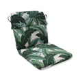 thumbnail image 2 of Pillow Perfect  Outdoor / Indoor Swaying Palms Capri Blue Rounded Corners Chair Cushion, 2 of 2