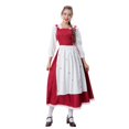 thumbnail image 4 of Christmas clothes Christmas decorations Santa Red Little Red Riding Hood Dress Dress Suit 1 santa suit, 4 of 9