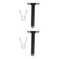 thumbnail image 1 of PEACNNG 2pcs Wall Mounted Weight Plate Holder Weight Plate Storage Rack Weight Plate Pegs Attachment ( Black ), 1 of 8