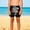 Black C, variant on Kids 3D Funny Print Swim Shorts Boys Swim Trunks Quick Dry Elastic Waist Purple Beach Shorts,Size 11 T
