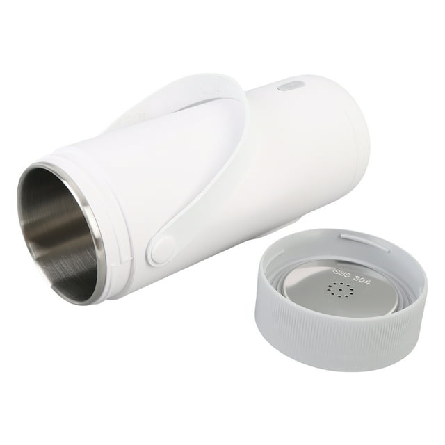 Small Hot Water Boiler, USB Rechargeable 350ml Anti Dry Burning Portable Water Boiler for Camping