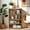 Natural, variant on MAYEERTY Mahogany 4-Shelf Modern Wood Bookcase, 48" Tall, for Bedroom, Living Room, and Manga Library