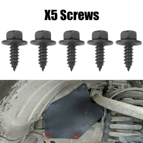 Car Bumper Fender Splash Seal Shield Rivet-Clip Bolt-Screw Fastener For Toyota