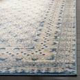 thumbnail image 4 of SAFAVIEH Brentwood Dory Geometric Runner Rug, Light Gray/Blue, 2' x 14', 4 of 10