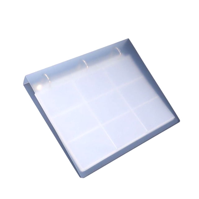 Vogacara Carpeta de tarjetas para álbum de pegatinas, soporte para fotos, mano de obra fina, accesorios para el hogar, artesanía, dulce regalo, libro de Juegos de cartas Mate/20 páginas Vogacara FN011721-01