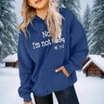 thumbnail image 5 of Ecqkame Girls Loose Hoodies Lightweight Long Sleeve Hooded Sweatshirts Cute Print Casual Comfortable Daily Pullover Tops 1-14 Years Dark Blue 160, 5 of 5