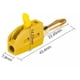 thumbnail image 3 of 8 piezas de conectores tipo banano de corriente alta de 4mm para conexión rápida bañados en oro Terminal de 32A, 3 of 8