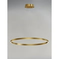 thumbnail image 5 of ET2 E22726-GLD 32 in. Groove LED Pendant, Gold & Black, 5 of 6