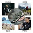 thumbnail image 5 of Ecetana Men's Sport Sandals Outdoor Hiking Sandals Athletic Walking Casual Water Shoes, 5 of 6