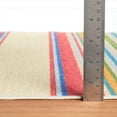 thumbnail image 2 of Dash & Albert Cady Stripe Machine Washable Rug, 5' x 8', Multi, 2 of 7