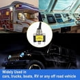 thumbnail image 5 of 2pcs Illuminated Rocker Switch 12V 30A Heavy Duty Racing Car Auto SPST ON/OFF LED Illuminated Rocker Switch 12mm Size, 5 of 5