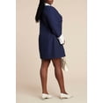 thumbnail image 2 of ELOQUII Women's Plus Size Twofer Pinstripe Blazer Dress, 2 of 2