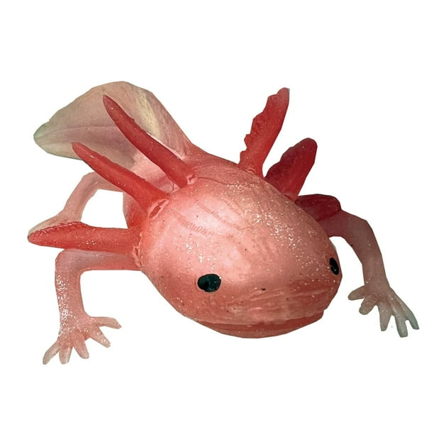 Rep Pals: juguete elástico Axolotl de Deluxebase. Réplicas de animales súper elásticas que se sienten realmente geniales para los niños