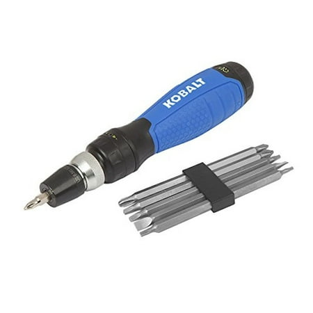 

Kobalt Ql3 Quick Load 10-In-1 Ratcheting Screwdriver 7.5 long(New Damaged Box)