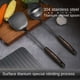 thumbnail image 4 of EspáTula y CucharóN para Wok, Juego de Herramientas de CucharóN para Espumadera, EspáTula de 14 Pulgadas para Wok, EspáTula para Wok de Acero Inoxidable 304, 4 of 5