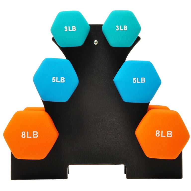 Balancefrom dumbbell set with stand new arrivals
