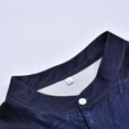 thumbnail image 4 of Camisas Hombre Vestir Camisa de manga larga para hombre, camisa con botones, camisa informal para hombre, blusa de corte superior, camisa de cambio gradual (Blue, 3XL), 4 of 6