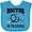Turquoise, variant on Inktastic Future Doctor in Training Boys or Girls Baby Bib