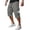 Gray -AC07, variant on Inglocry Men Casual Drawstring Capri Cargo Pants, 2026 New Shorts Quick Dry 3/4 Knee Length Loose Fit Work Shorts Multi Pockets Earthy Yellow XL