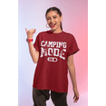 thumbnail image 4 of Camping Mode On Graphic T-Shirt – Unisex Outdoor Camping Tee, Nature Adventure Shirt, Casual Crewneck Top, 4 of 4