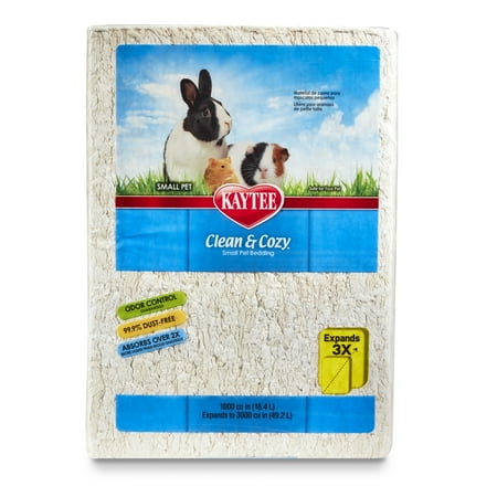 Kaytee Bedding - Kaytee Clean & Cozy Bedding, White 49.2 Liters