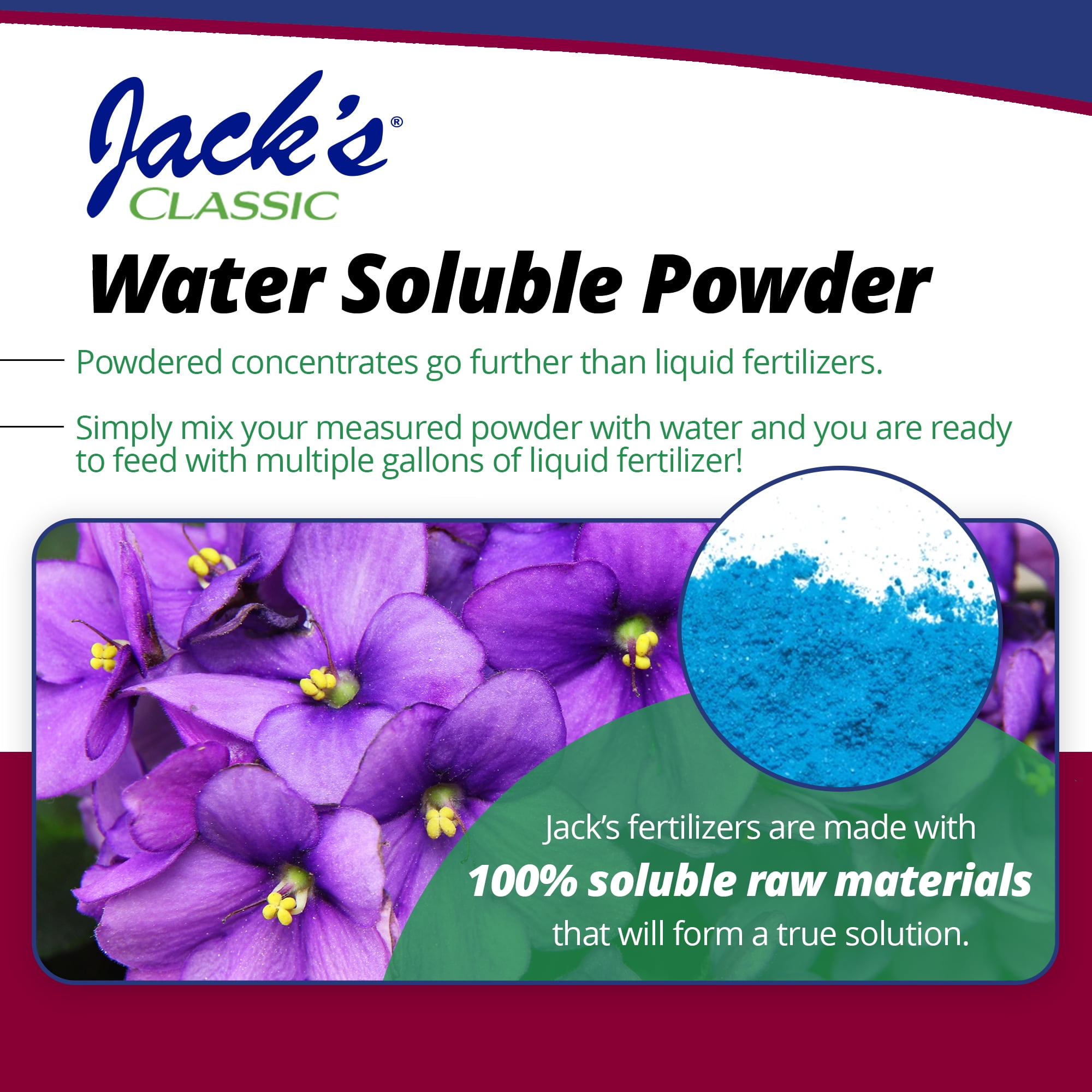 Jack's Classic African Violet 12-36-14 - 8oz Tub