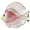 pink, variant on Pink Tropical Fish Rhinestone Brooch, Sparkling Sea Animal Lapel Pin for Clothing Bags, Pink 4.2x4.8cm
